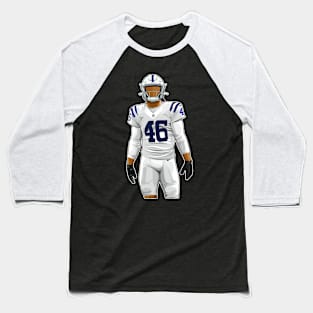 Luke Rhodes #46 Long Snapper Baseball T-Shirt